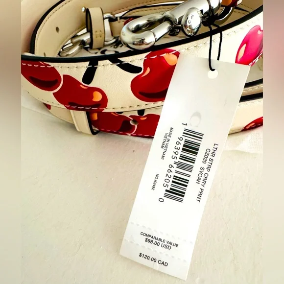 Coach Cherry Crossbody Bag Strap - Picture 4 of 4